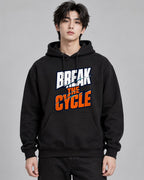 Break The Cycle Sliced Modern Typogr - Black