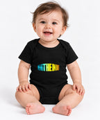 Break The In Out Gradient Typography Shirt - Bold Perspective - Black