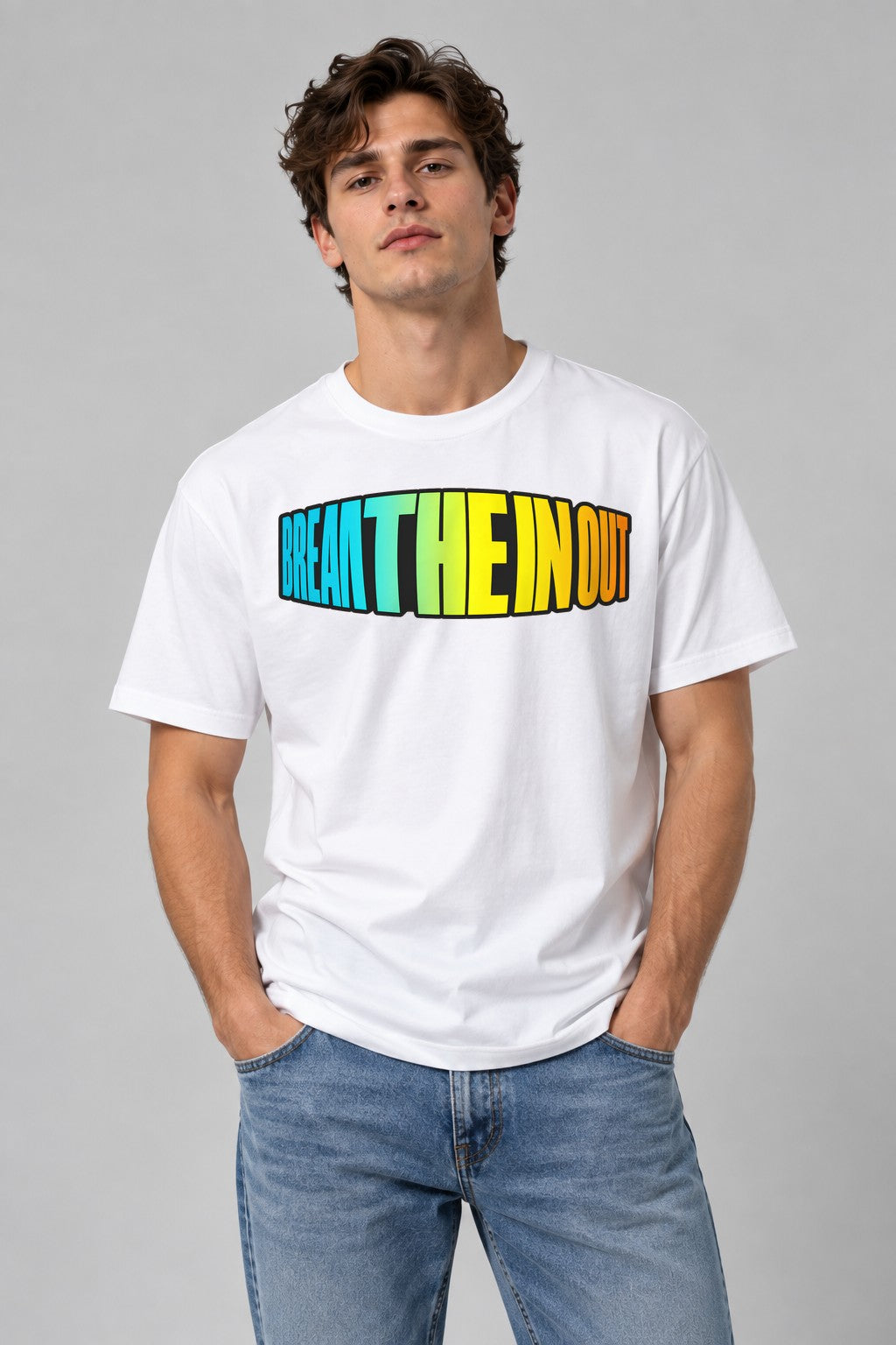 Break The In Out - White