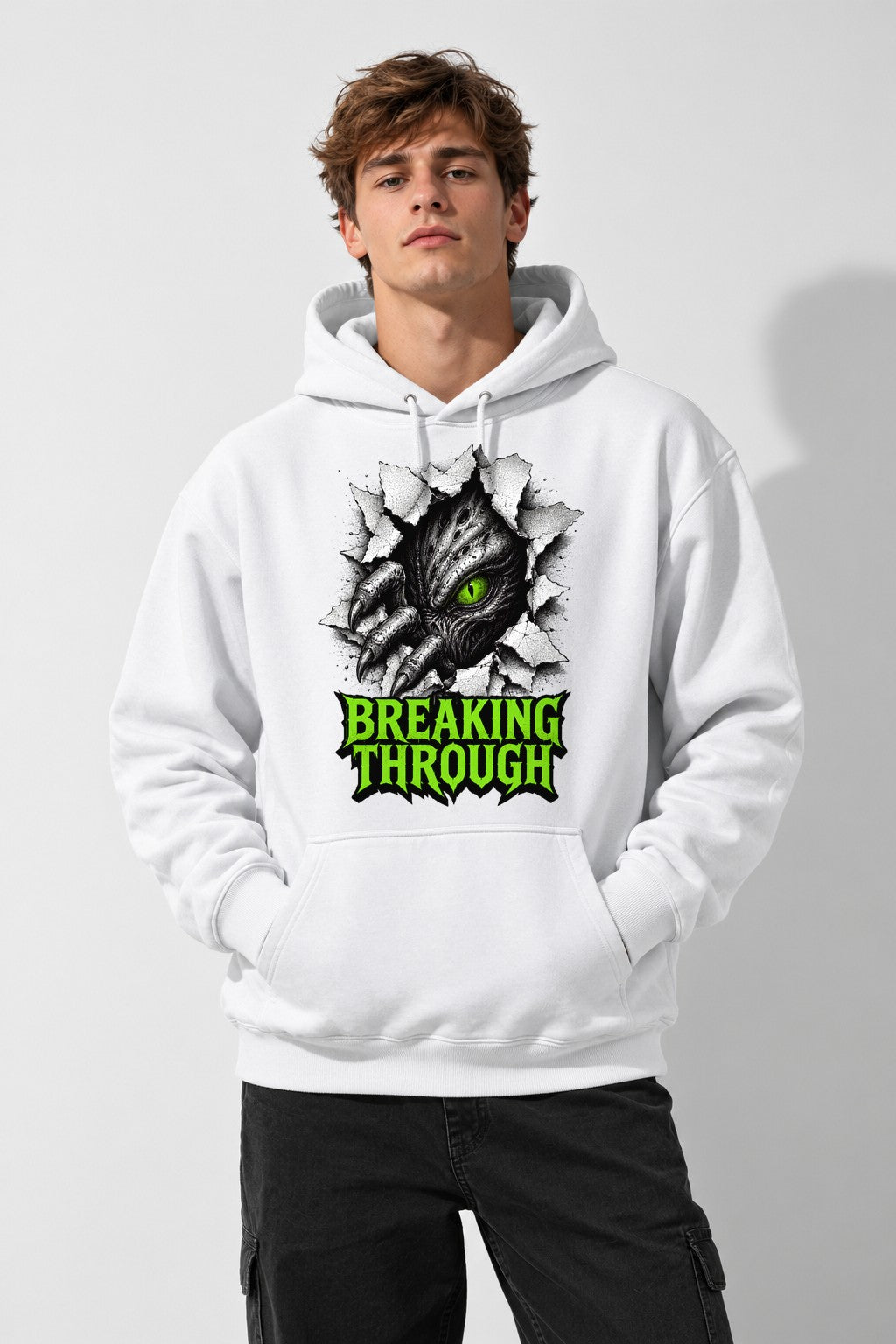 Breaking Through - White