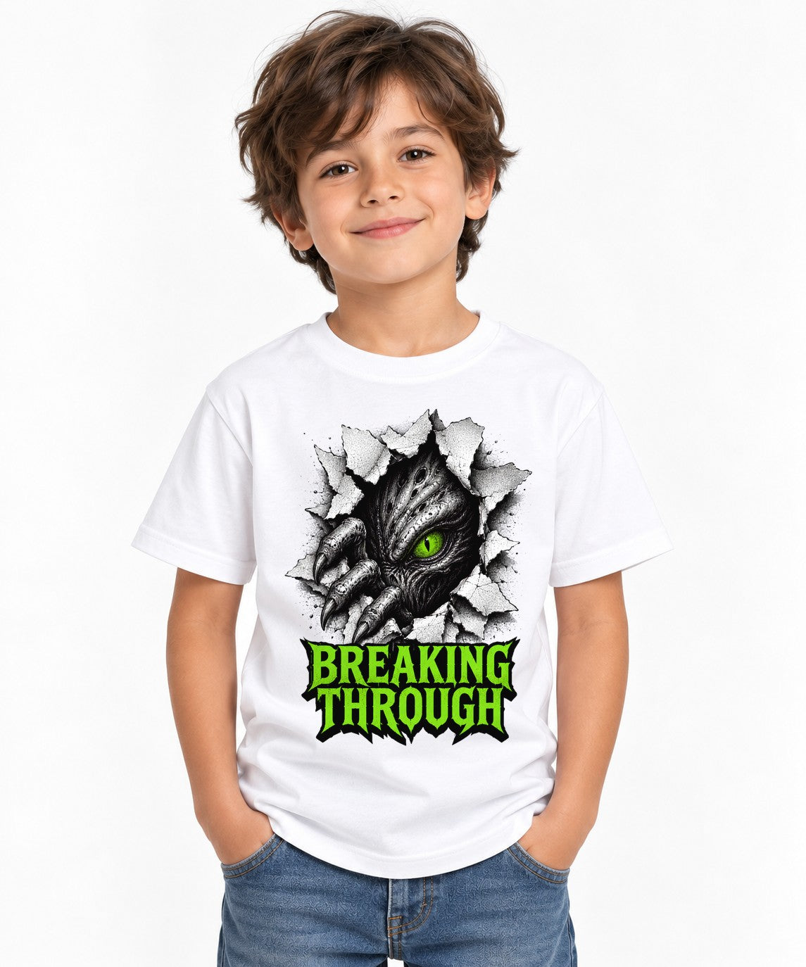 Breaking Through - White