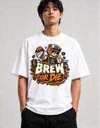 Brew Or Die - White