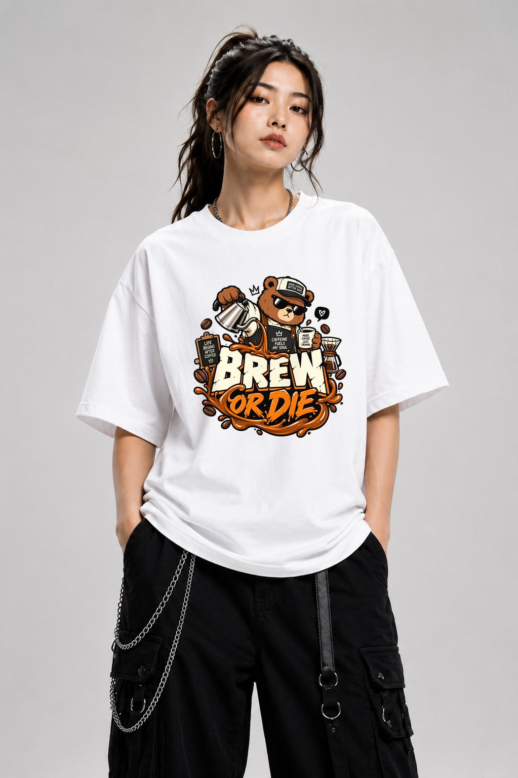 Brew Or Die - White