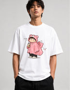 Broken Heart Bear - White