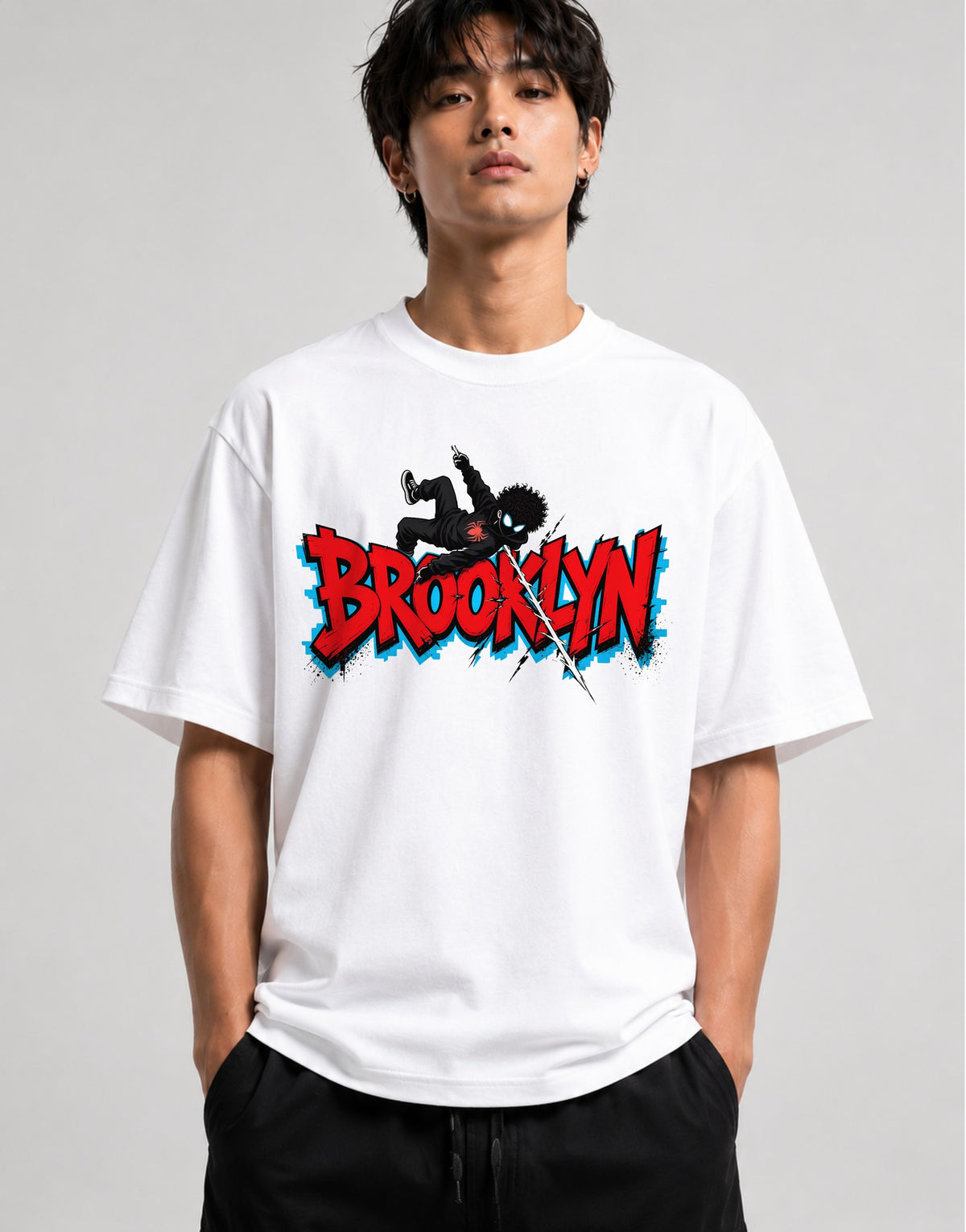 Brooklyn Spider Hero - White