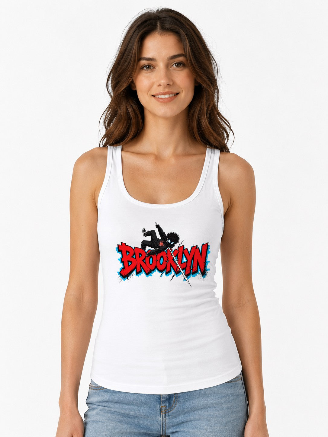 Brooklyn Spider Hero - White