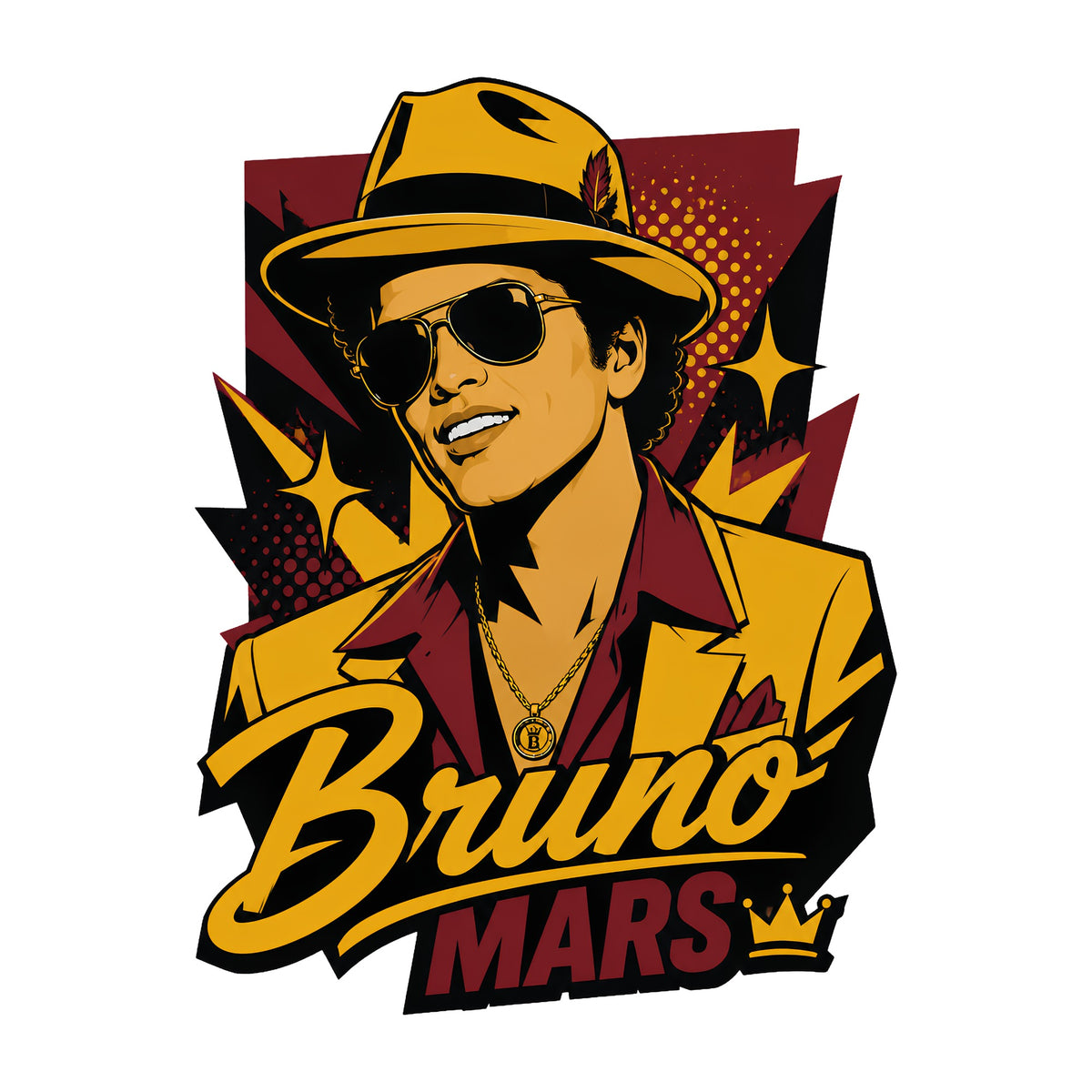Bruno Mars Portrait