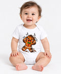 Burnt Gingerbread Man - White