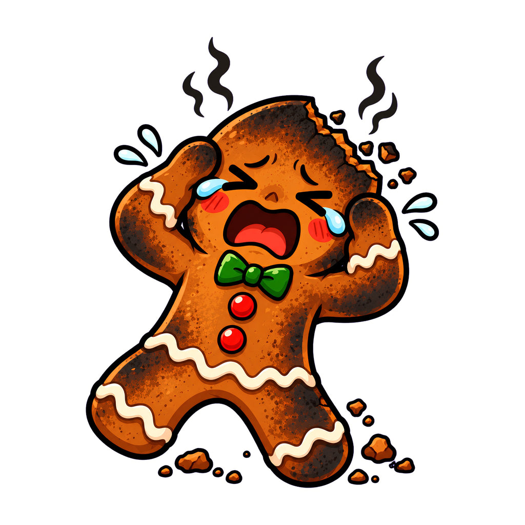 Burnt Gingerbread Man