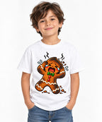 Burnt Gingerbread Man - White