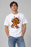 Burnt Gingerbread Man - White