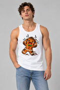 Burnt Gingerbread Man - White