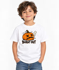 Burnt Out Pumpkin - White