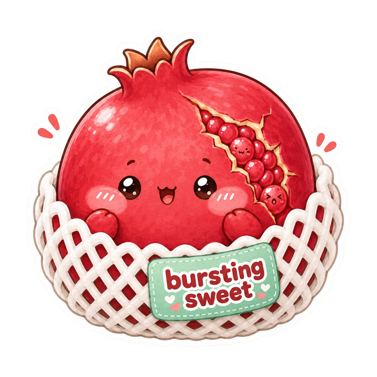Bursting Sweet Pomegranate