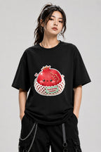 Bursting Sweet Pomegranate - Black