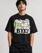 Bye Rainbow Cat - Black
