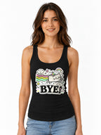 Bye Rainbow Cat - Black