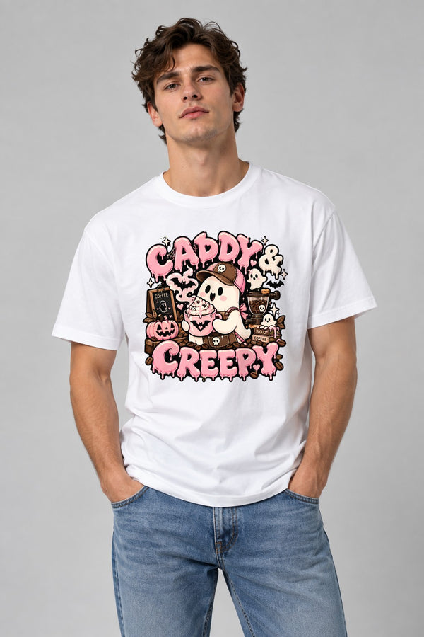 Caddy & Creepy - White