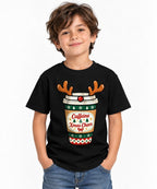 Caffeine and Xmas Cheer - Black