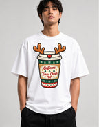 Caffeine and Xmas Cheer - White