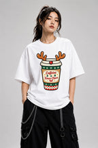 Caffeine and Xmas Cheer - White