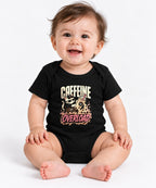 Caffeine Overload Cat Shirt - Boba Lover Cool Anime Graphic Tee - Black