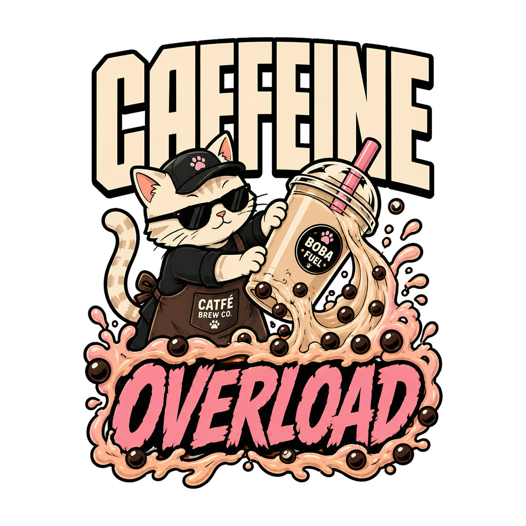Caffeine Overload Cat