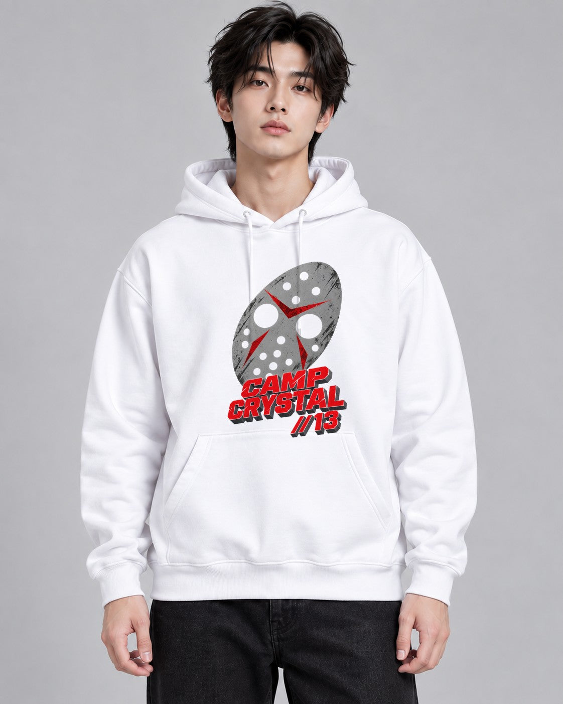 Camp Crystal Mask - White