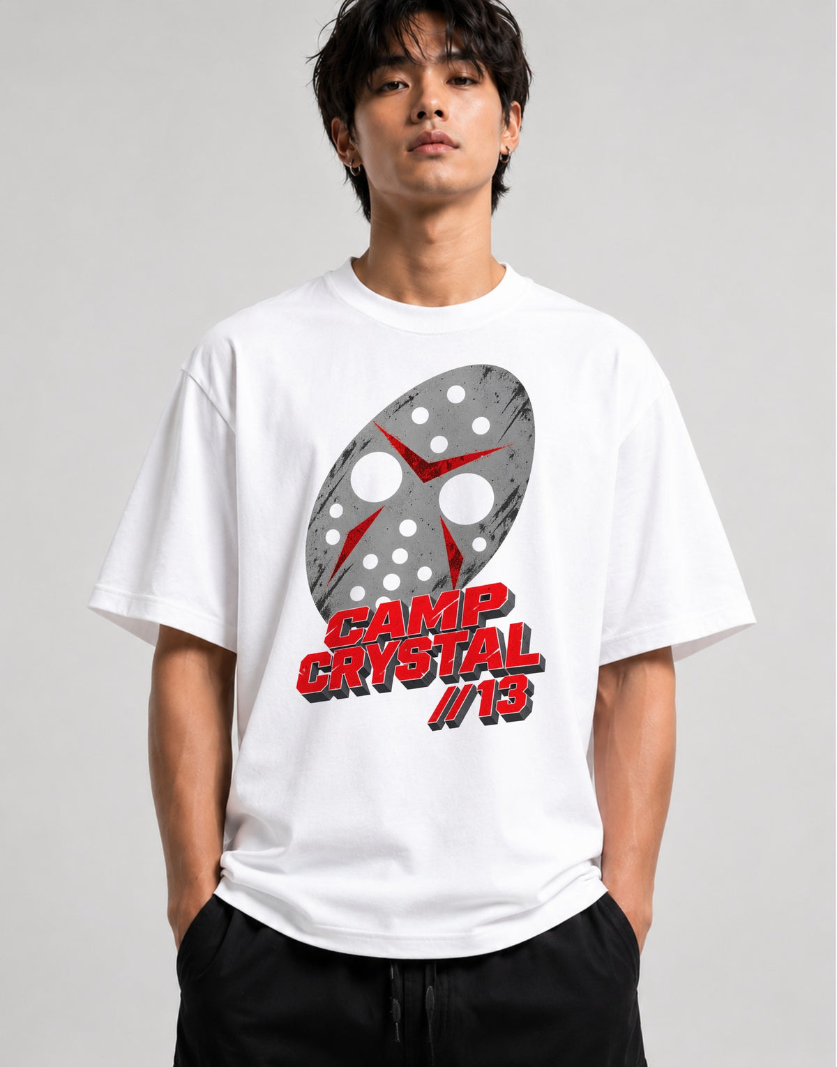 Camp Crystal Mask - White