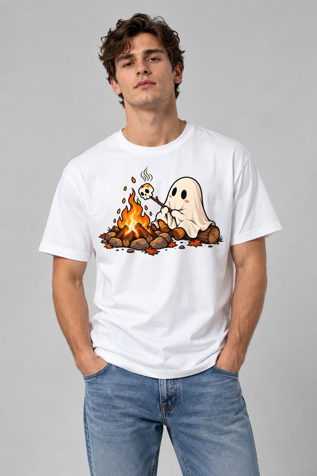 Campfire Ghost - White