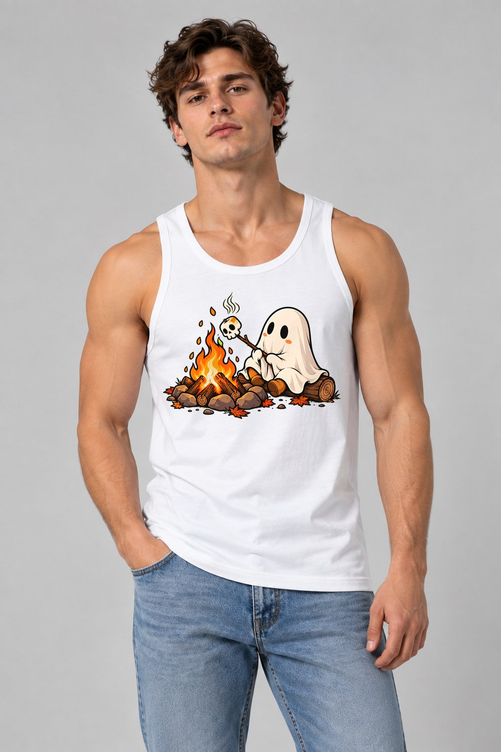 Campfire Ghost - White
