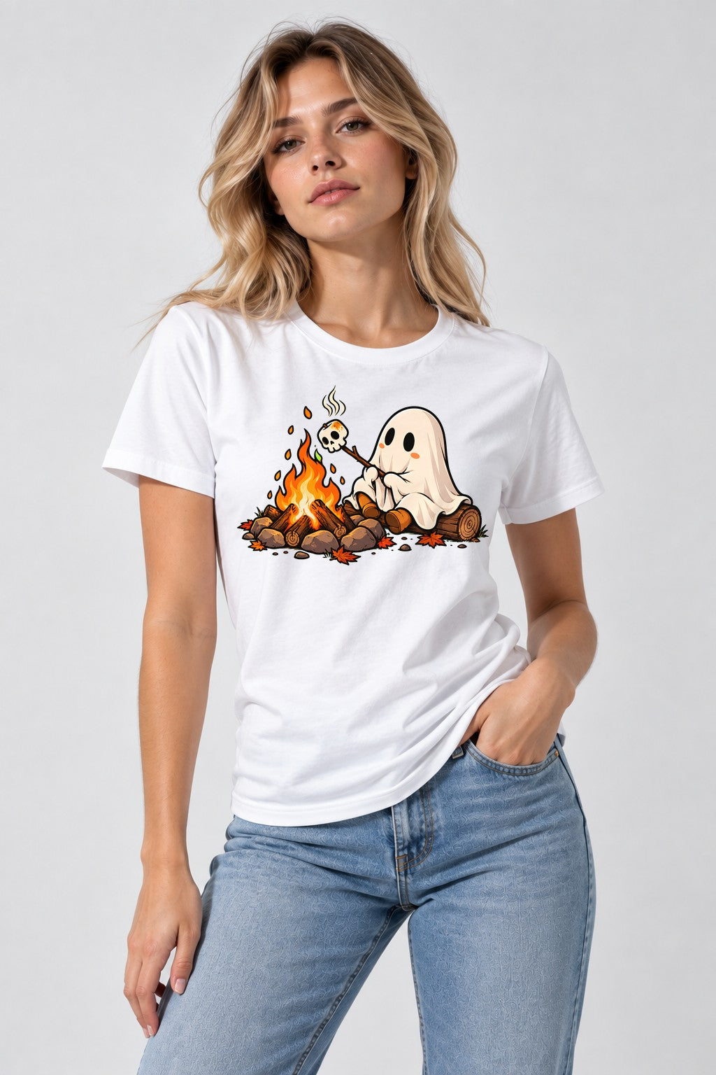 Campfire Ghost - White