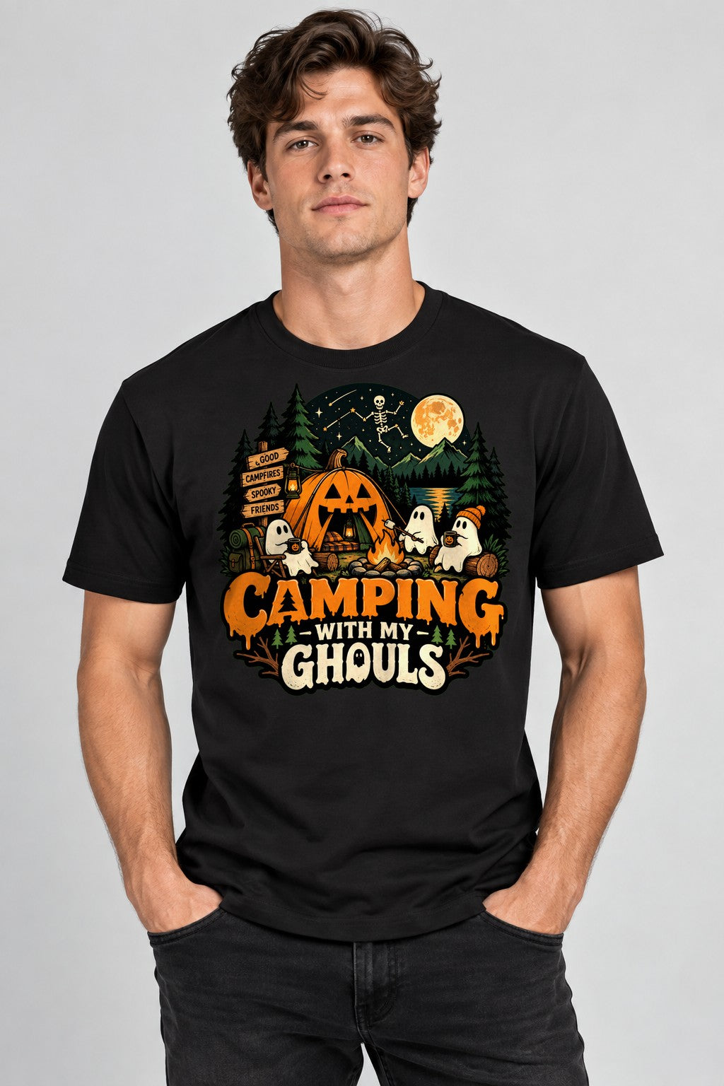 Camping With My Ghouls - Black