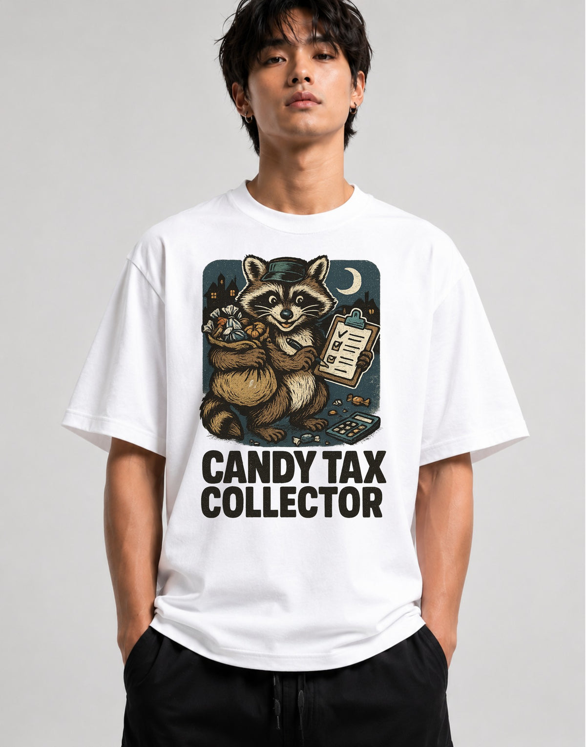 Candy Tax Collector - White
