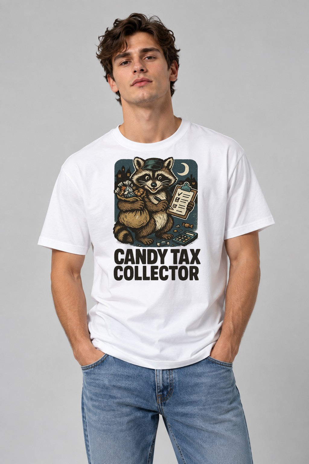 Candy Tax Collector - White