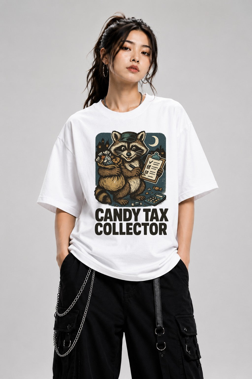 Candy Tax Collector - White