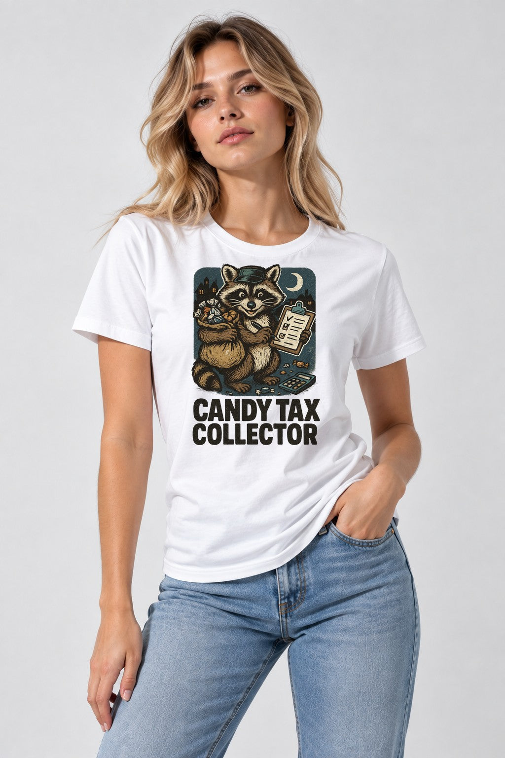 Candy Tax Collector - White