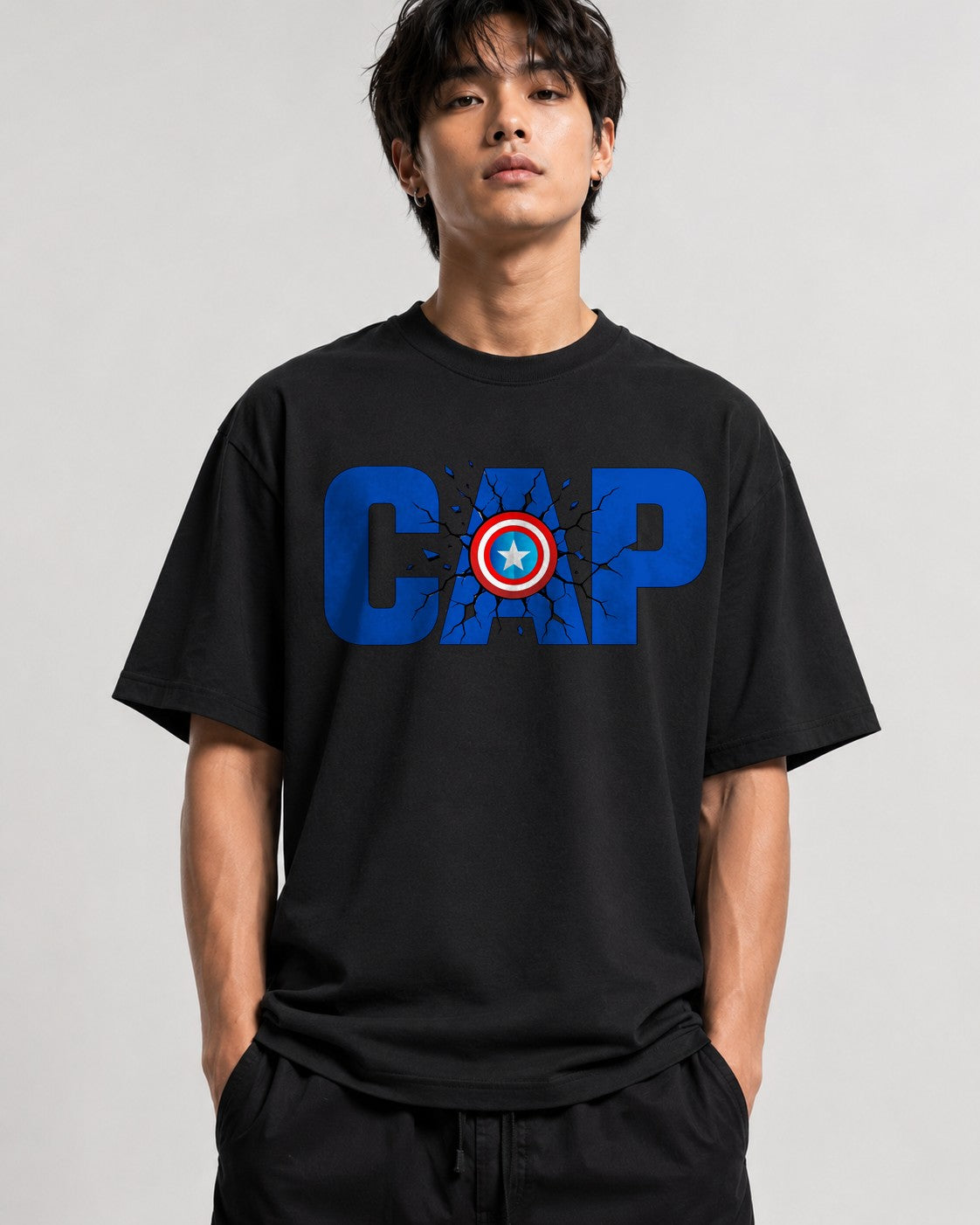 Cap Shield Impact - Black