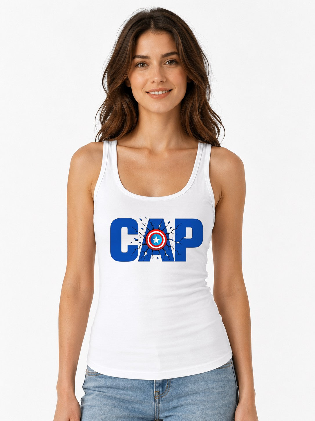 Cap Shield Impact - White