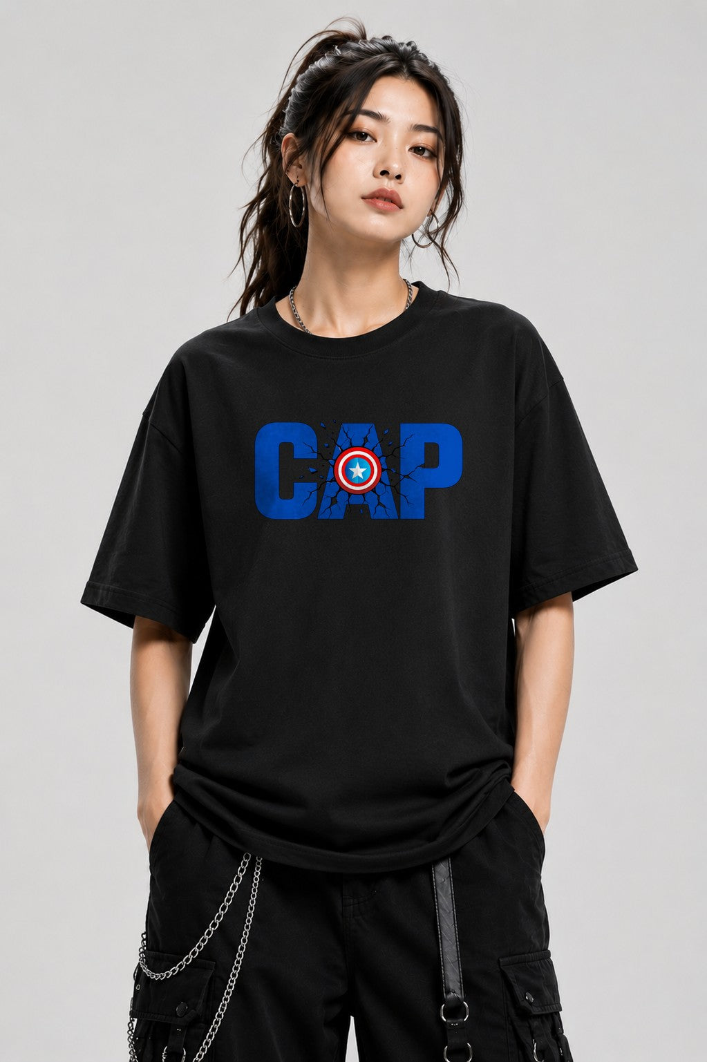 Cap Shield Impact - Black
