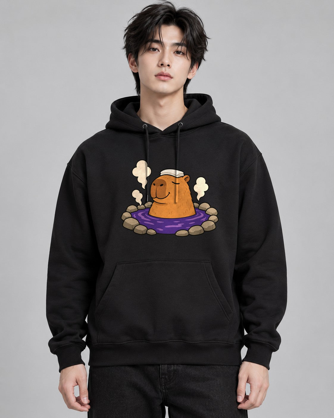 Capybara Hot Spring - Black