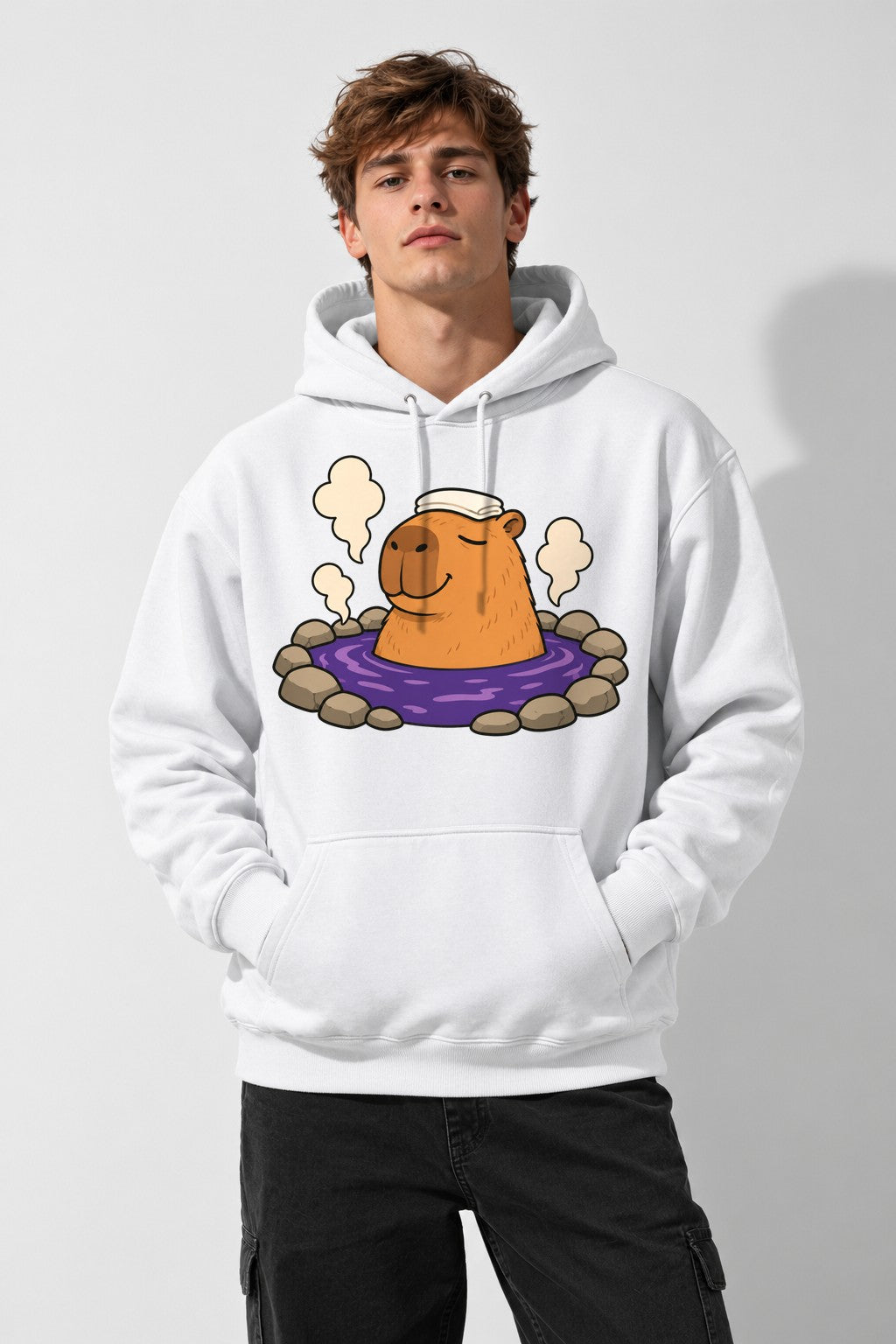 Capybara Hot Spring - White