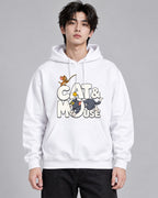 Cat and Mouse - White