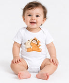 Cat Cuddle Onesie - White