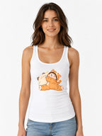 Cat Cuddle Onesie - White