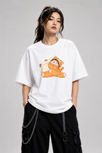 Cat Cuddle Onesie - White