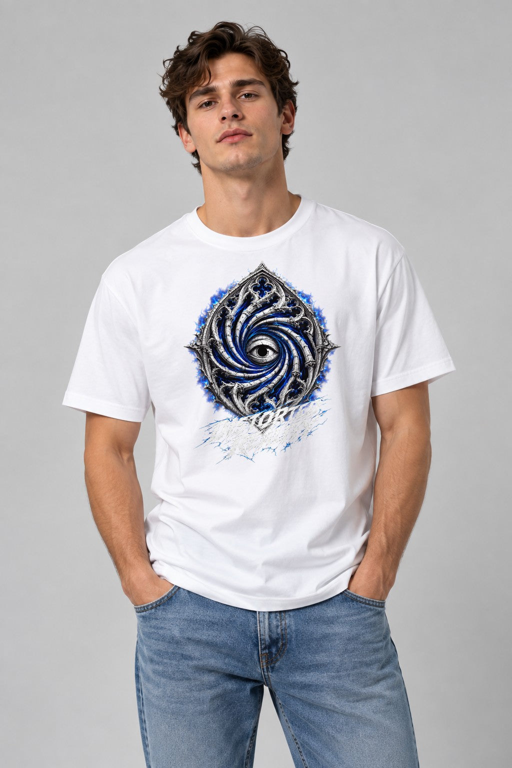 Cathedral Eye Portal - White