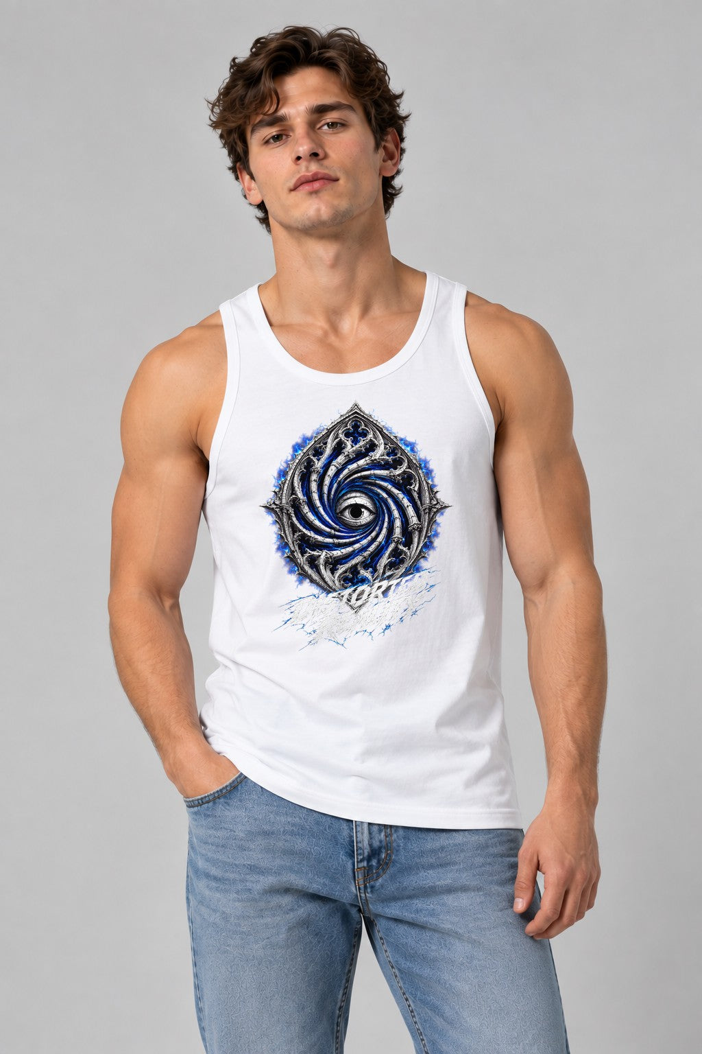 Cathedral Eye Portal - White