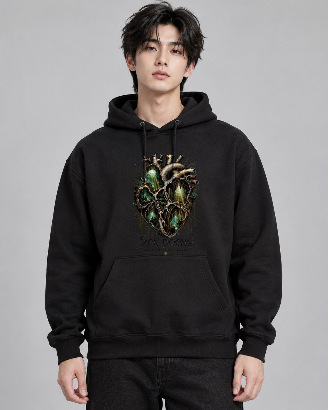 Cave Heart Earth - Black