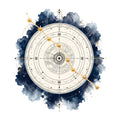 Celestial Navigation Chart